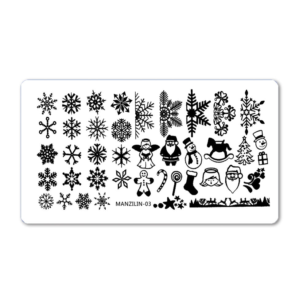 Stamp Plate - Christmas II