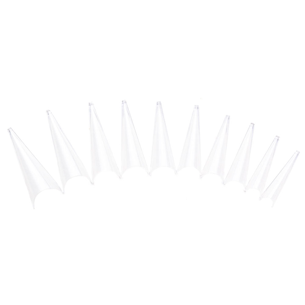 Stiletto Tips - clear
