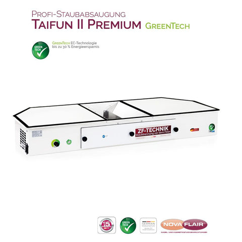 Taifun II Premium GreenTech - Staubabsaugung