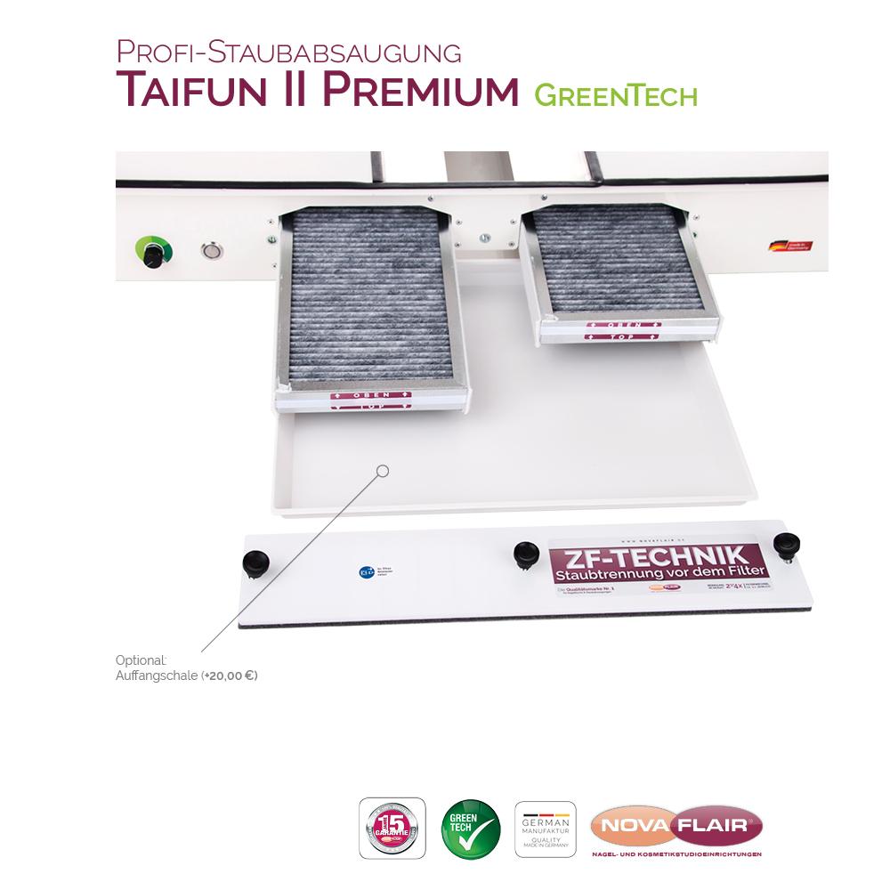 Taifun II Premium GreenTech - Staubabsaugung