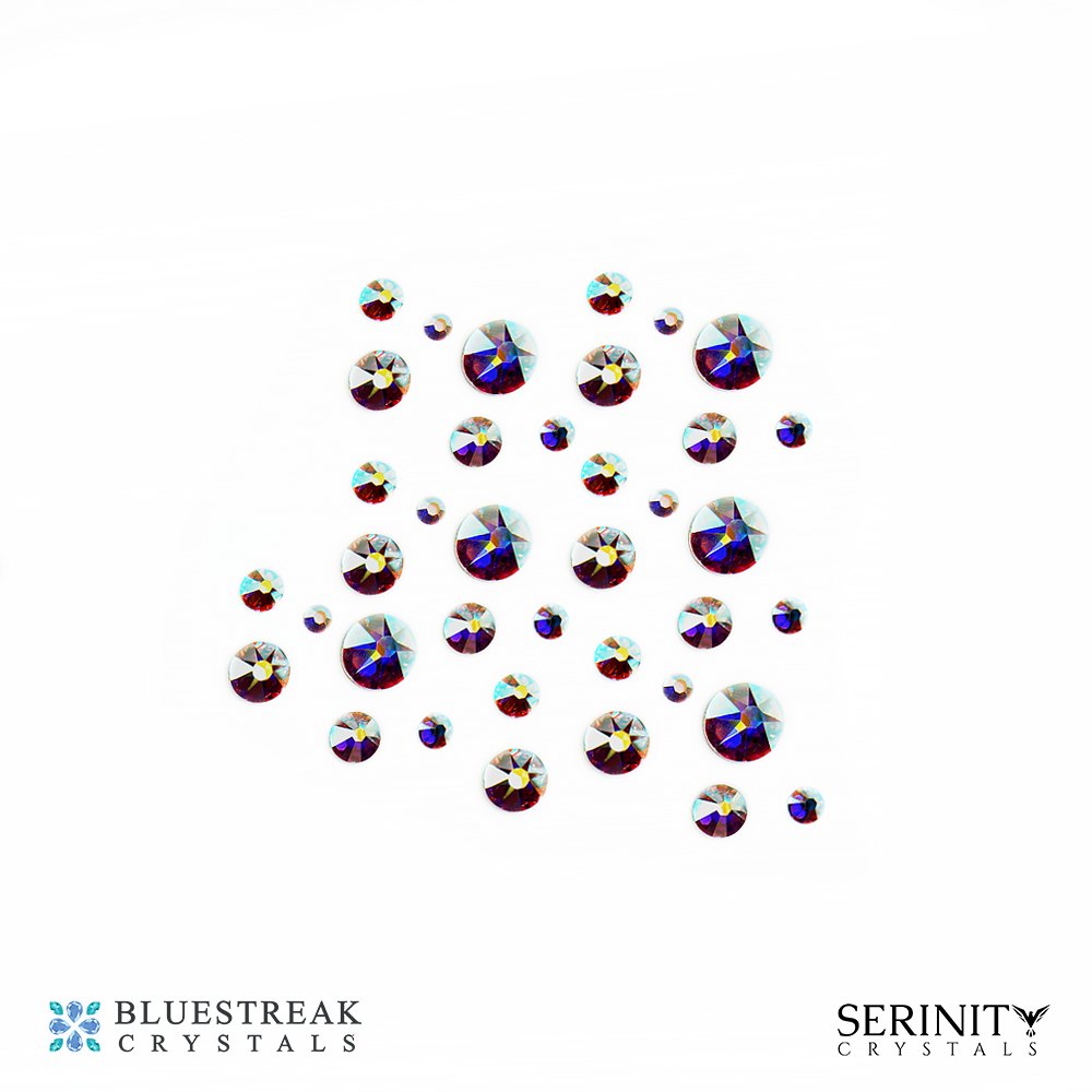 Size Mix Crystal AB - Pack of 300