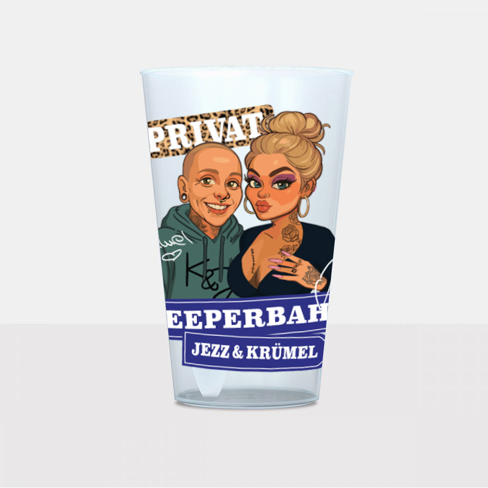 Jezz und Krümel Festivalbecher