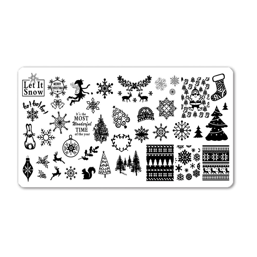 Stamp Plate - Christmas I