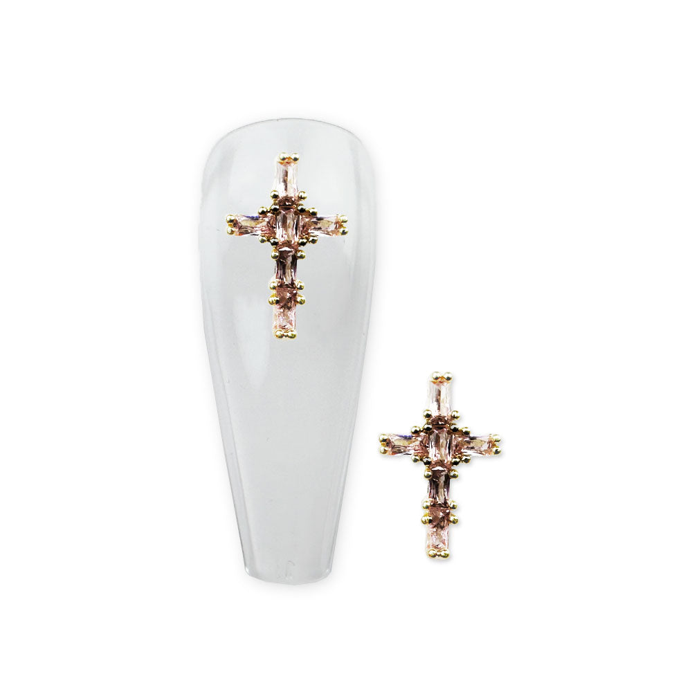 Cross - Pink/Gold