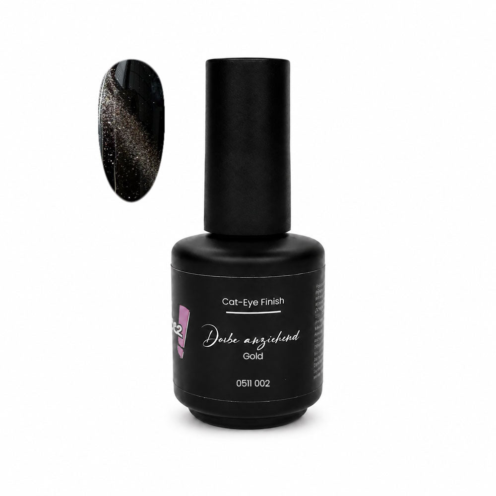 Cat-Eye Finish Derbe anziehend - Gold