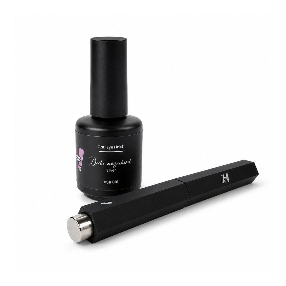 Cat-Eye Finish Derbe anziehend - Silver