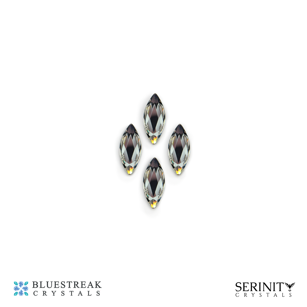 Marquise Crystal - 14 x 6 mm - Pack of 4
