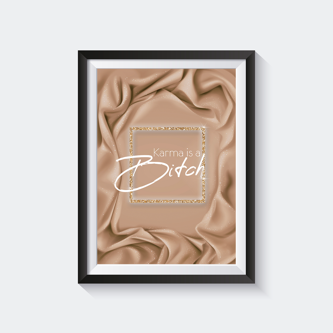 Karma Beige - Poster
