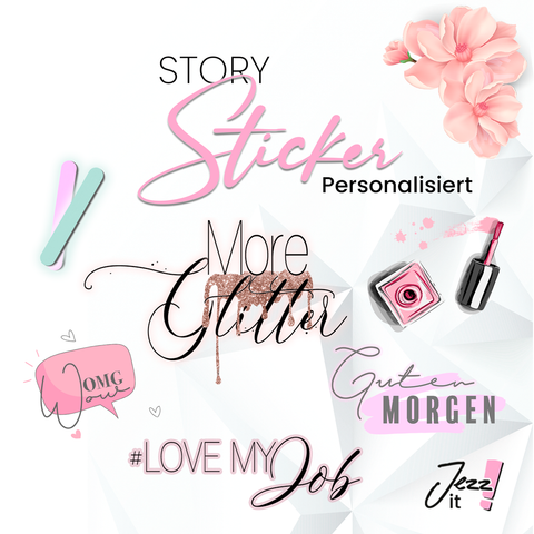 Personalisierte Story Sticker