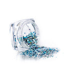 Glitter Silver Glam - Blue