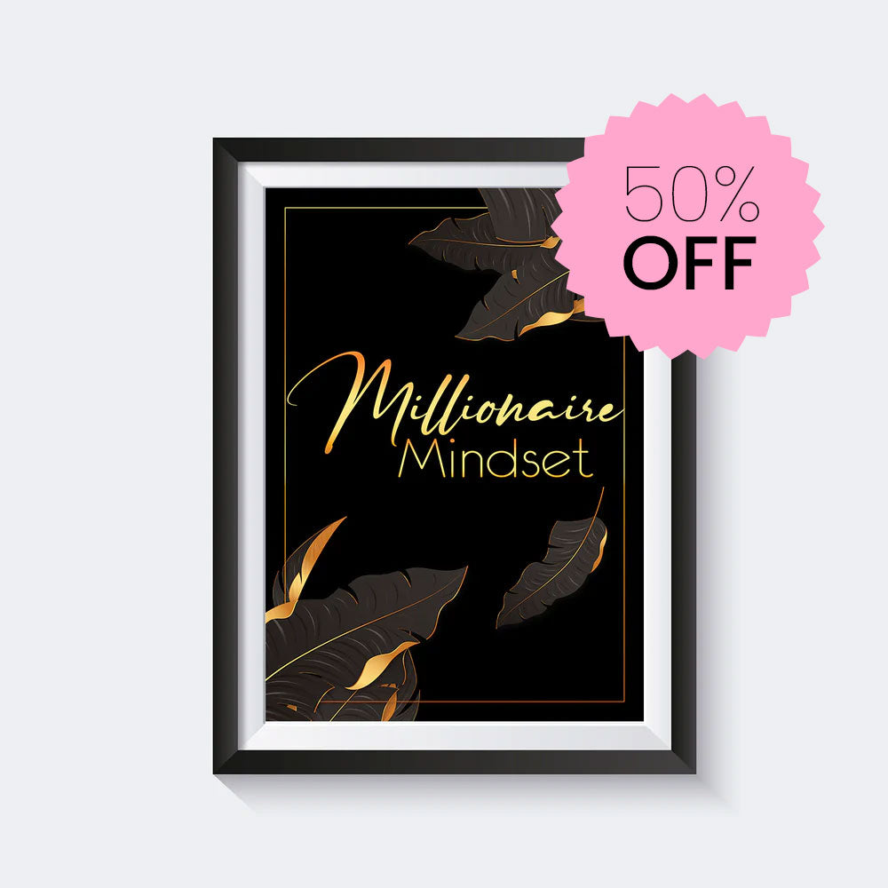 Millionaire Mindset - Poster