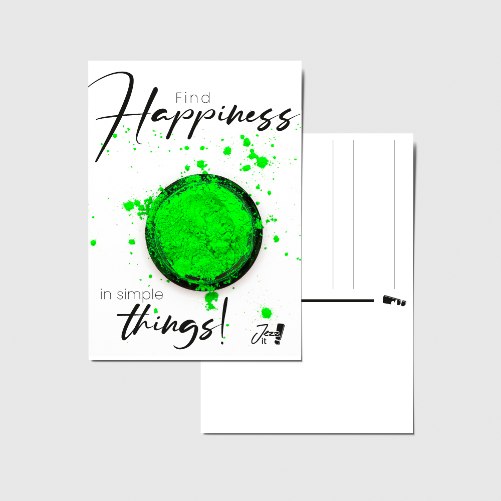 Postkarte - Happiness