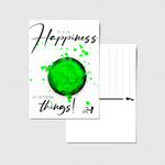 Postkarte - Happiness