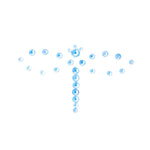 Strasssteine - Blue Opal