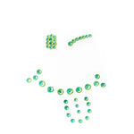 Strasssteine - Green opal