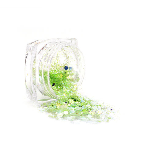 Glitter Pearl - Light Green