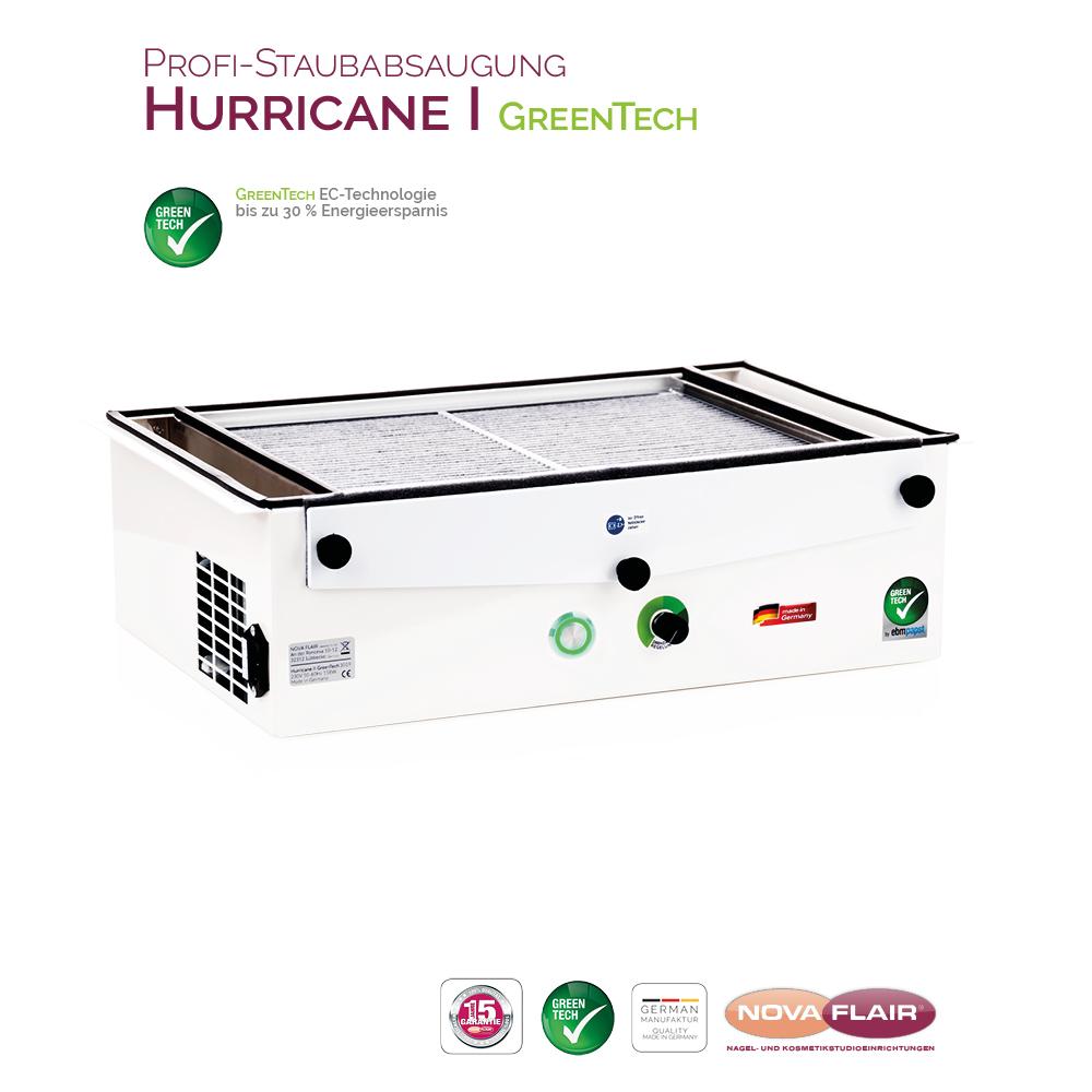 Hurricane I GreenTech - Staubabsaugung
