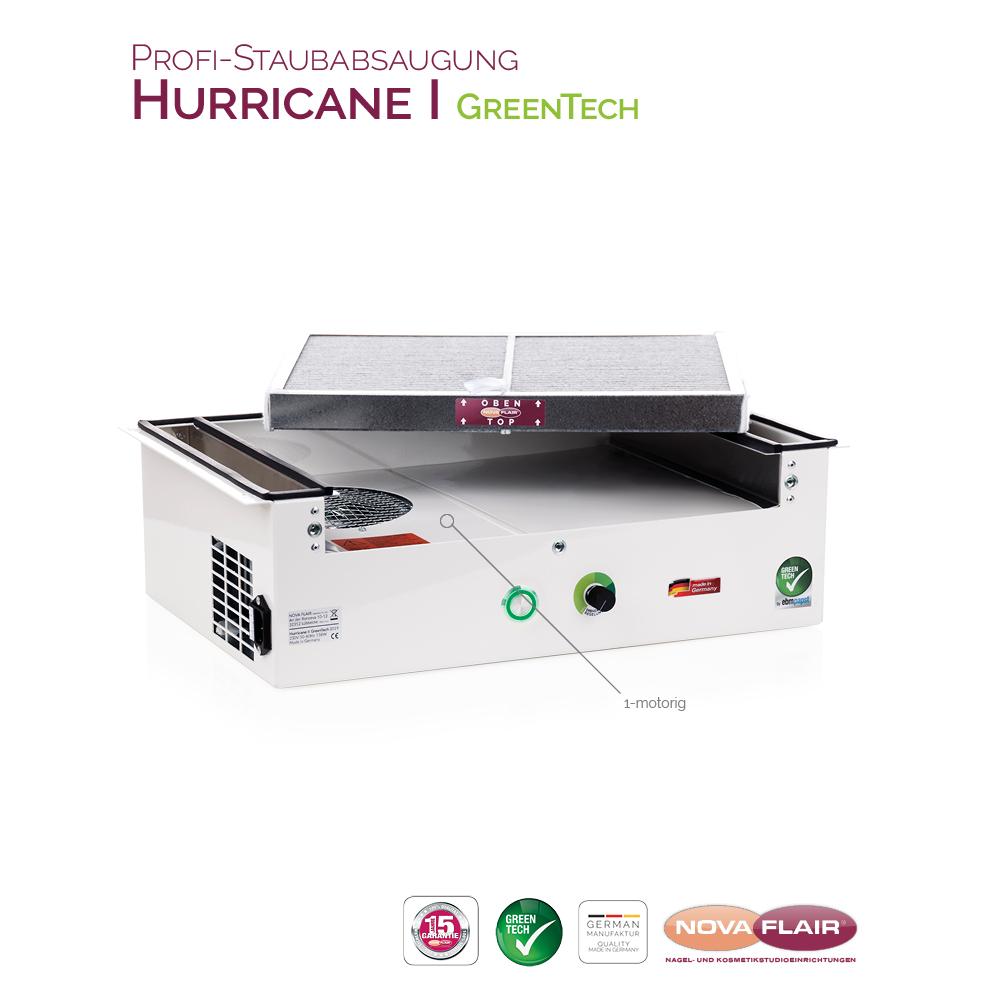 Hurricane I GreenTech - Staubabsaugung