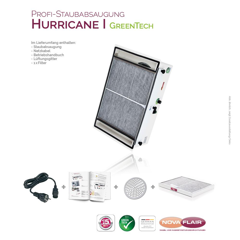 Hurricane I GreenTech - Staubabsaugung