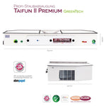 Taifun II Premium GreenTech - Staubabsaugung