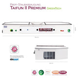 Taifun II Premium GreenTech - Staubabsaugung