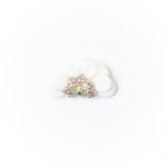 Glamsusie - Acryl Half Flower White