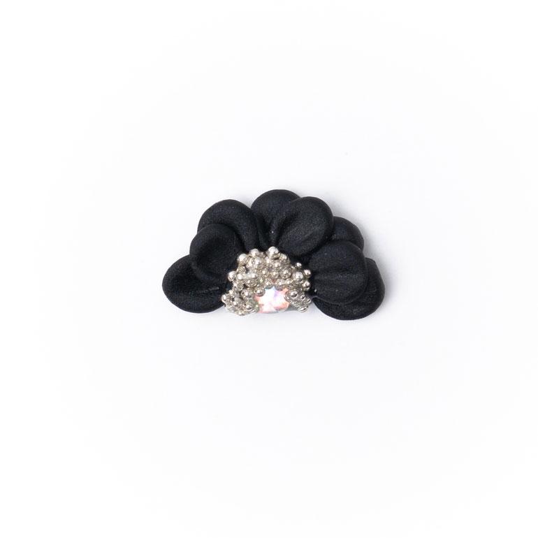 Glamsusie - Acryl Half Flower Black